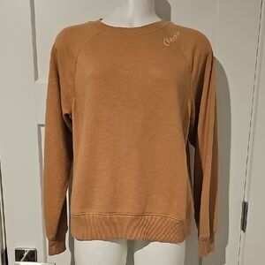 American Eagle Tan Crewneck Sweatshirt